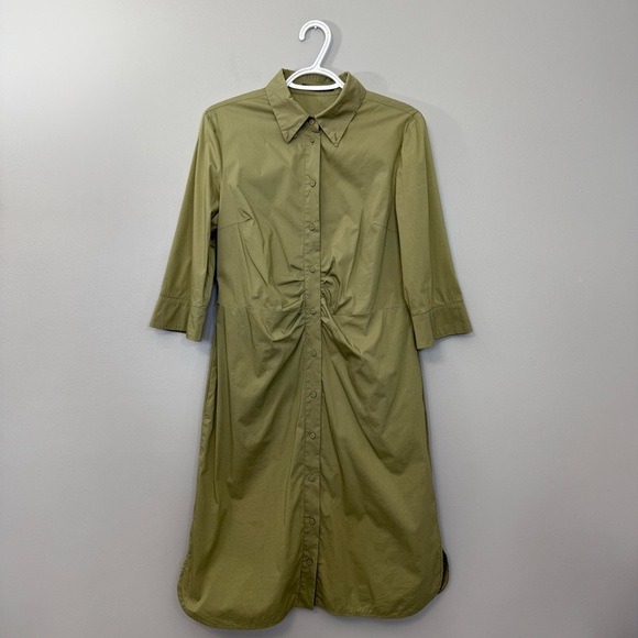 LUISA CERANO Button-Up Shirt Dress size US 8 - Picture 4 of 15